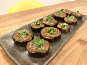 電子レンジ様様！「香る大葉のとろ～り柔らか茄子田楽」のレシピ