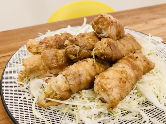 簡単肉巻き!キャベツの豚バラ巻きのレシピ