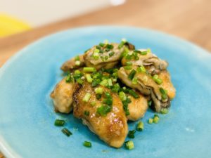 我が家の「調理時間5分！牡蠣のポン酢炒め」のレシピ