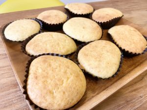 簡単３時のおやつ！「サクッふわっとかるい食感のカップケーキ」のレシピ