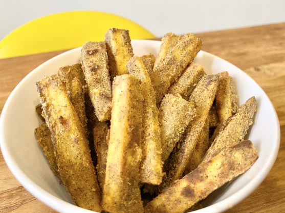 3時のおやつ!「さつまいもときな粉のバター焼き」のレシピ