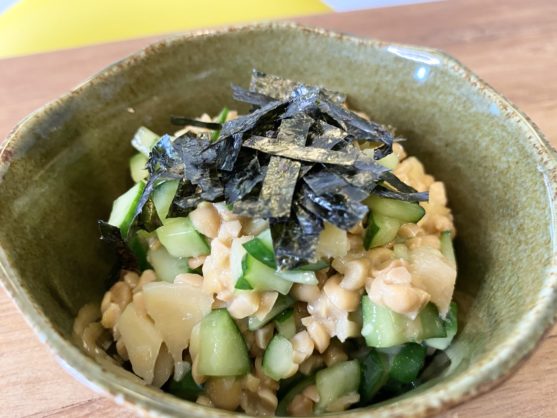 ガリが決め手!「納豆のシャキシャキ和え」のレシピ