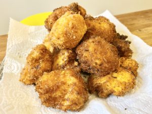 簡単下味！「かぼちゃとじゃがいものねっとりコロッケ」のレシピ