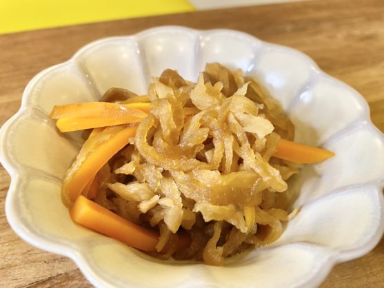 レンジで簡単調理!「切り干し大根の煮物」のレシピ